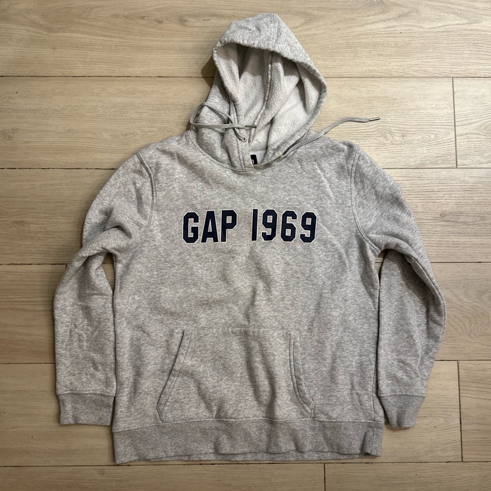 Gap 1969 Gray Women‎ Hoodie Small